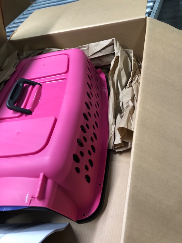 Photo 1 of ASPEN PET Fashion Dog Kennel, Various Sizes UP TO 15 LBS Pink