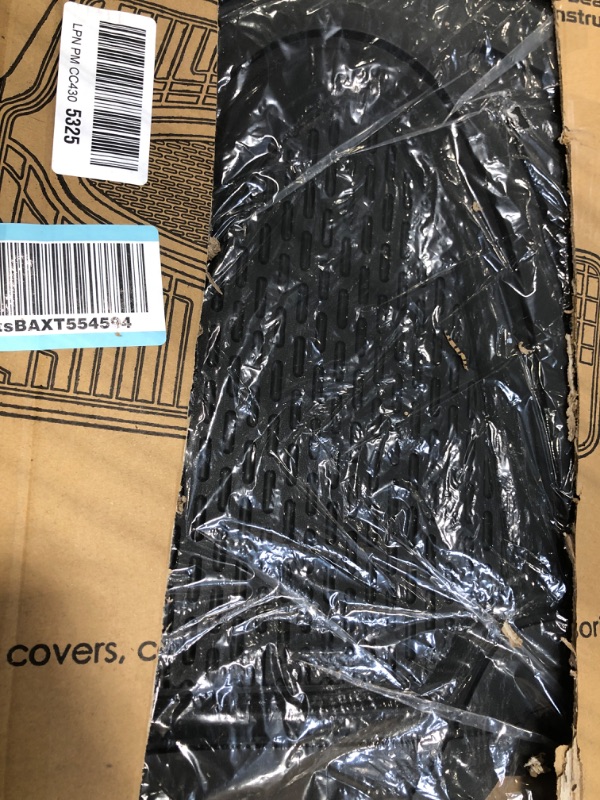 Photo 1 of FH Group Automotive Floor Mats - Heavy-Duty Rubber Floor Mats for Cars, Universal Fit Full Set, Climaproof Floor Mats, Trimmable Floor Mats for Most Sedan, SUV, Truck Floor Mats Black