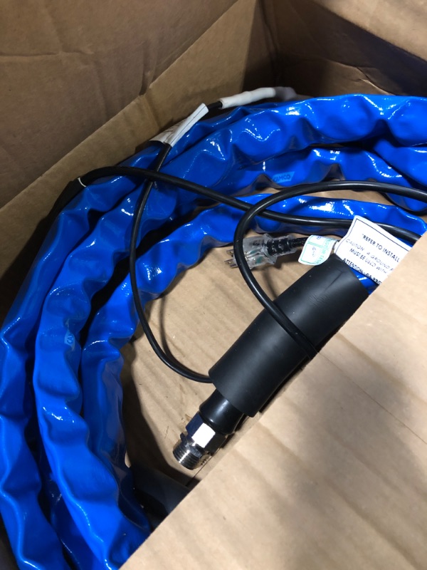 Photo 1 of Camco Heated Drinking Water Hose, - 20° F, 25-Foot, 5/8-Inch ID 25' Cold Weather (Freeze Protection to - 20?F) Standard Packaging
