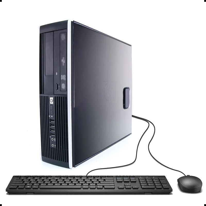 Photo 1 of HP Desktop PC Computer SFF PRO 6300, Intel Core i3-3220 3.3GHz, 8G DDR3, 256G SSD, DVD, WiFi, BT, VGA, DP, Windows 10 Pro 64 Bit-Multi-Language Supports English/Spanish/French(Renewed