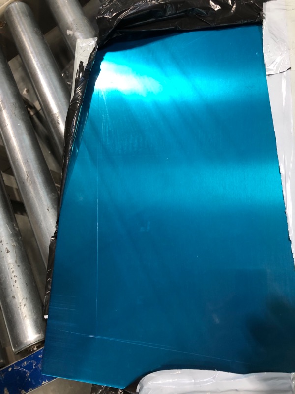 Photo 2 of ACXFOND 5052H32 Aluminum Sheet Metal 12x17x1/4 Inch Thickness Large Aluminum Plate Covered with Protective Film, Heat Treatable Metal Aluminum Sheet for Welding, Industrial