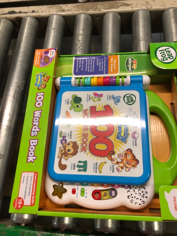 Photo 2 of ***FOR PARTS*** LeapFrog Learning Friends 100 Words Book Learning Friends Standard Packaging