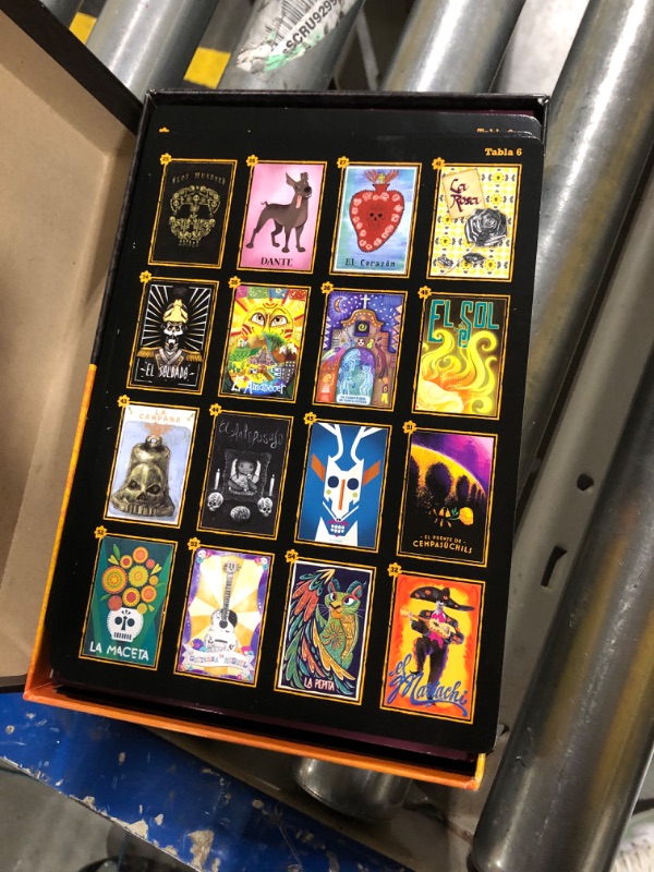 Photo 3 of Coco Remember Me Loteria | Traditional Loteria Mexicana Game of Chance | Bingo Style, Featuring Custom Artwork & Illustrations from Disney Pixar Film | Inspired by Spanish Words & Mexican Culture