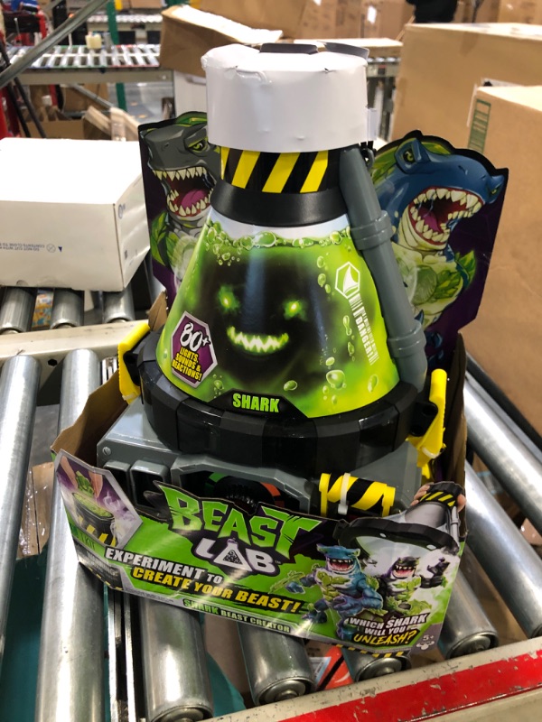 Photo 2 of Beast Lab – Shark Beast Creator. Add Ingredients & Follow The Experiment's Steps to Create Your Beast! with Real Bio Mist & 80+ Lights, Sounds and Reactions – Shark Style May Vary Sharks