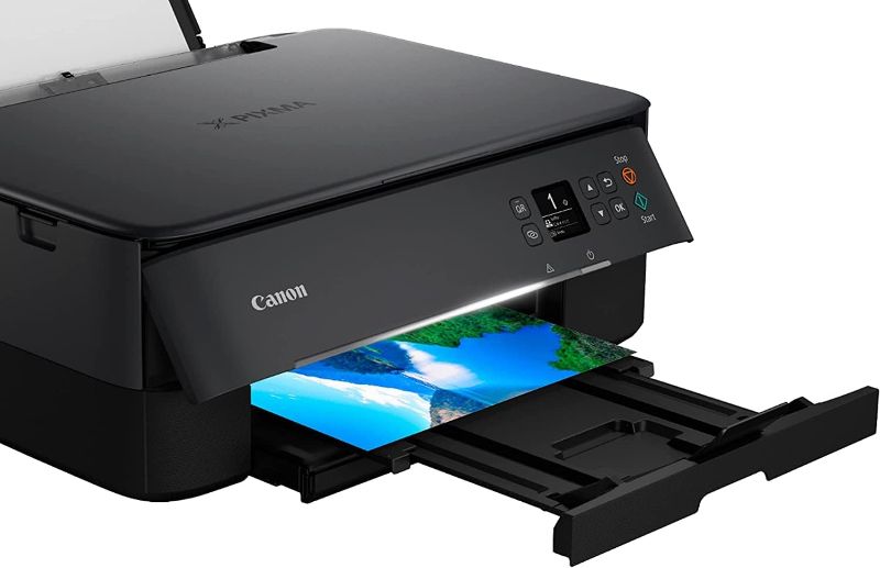 Photo 1 of Canon PIXMA TS6420a All-in-One Wireless Color Inkjet Printer, Black - Print Copy Scan - 1.44" OLED Display, 13.0 ipm, 4800 x 1200 dpi, Auto 2-Sided Printing, 8.5 x 14
