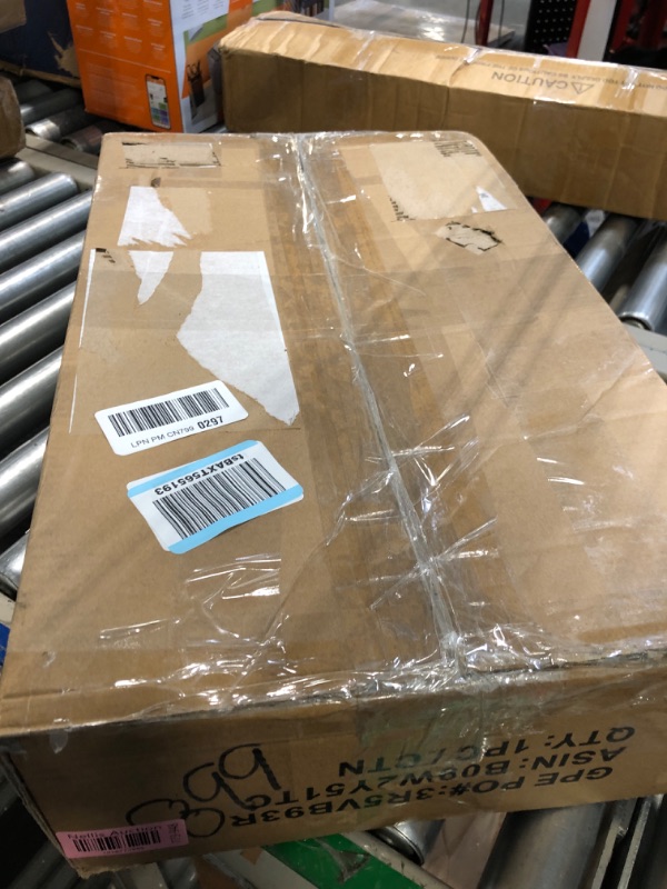Photo 2 of Amazon Basics 4-Shelf Adjustable Storage Shelving Unit (200 lbs Loading Capacity per Shelf), Steel Organizer Wire Rack, Black (24" L x 14" W x 48" H) 4- Shelf Narrow No Wheels Black