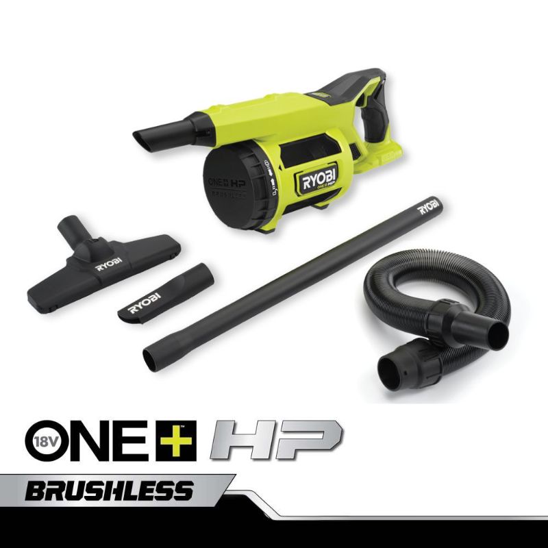 Photo 1 of 18V ONE+ HP BRUSHLESS JOBSITE HAND VACUUM TOOL ONLY