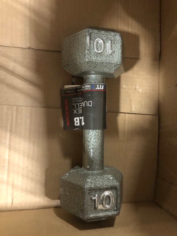 Photo 1 of 10 lb hex dumbbell