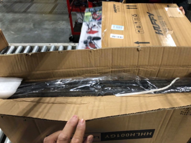 Photo 1 of Laundry Hamper with 3 Removable Liner Bags; 132L Handwoven Rattan Laundry Basket with Lid & Heightened Feet; Clothes Hamper with Side Handles; Laundry Sorter with 3 Separate Sections (Black)