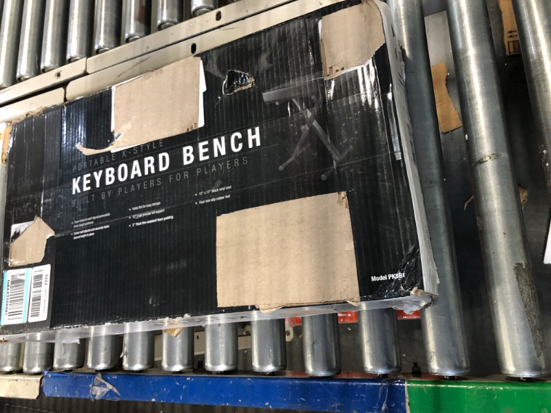 Photo 3 of Yamaha Portable X - Style Keyboard Bench, Dim Gray