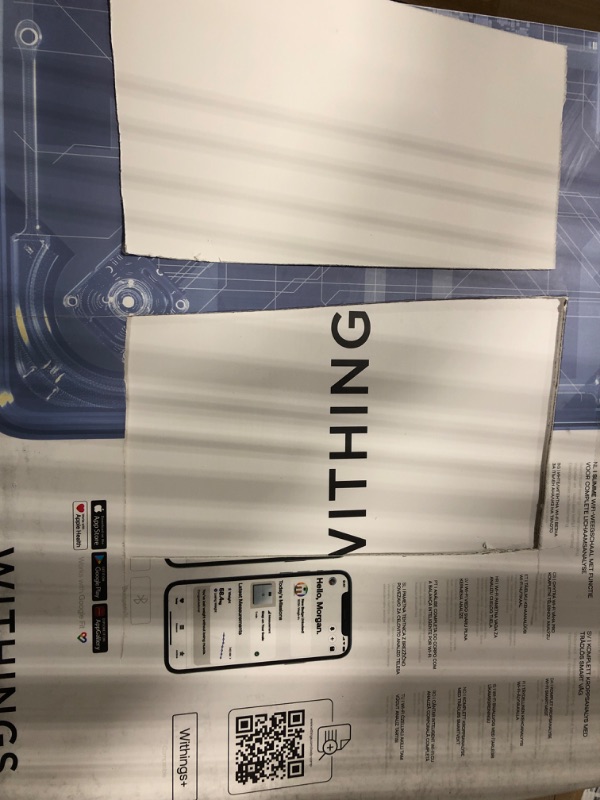 Photo 3 of WITHINGS Body Comp - Scale for Body Weight and Complete Body Analysis, Wi-Fi & Bluetooth, Baby Weight Scale, Digital Scale, Accurate Visceral Fat, Heart Health, Scales Compatible with Apple, FSA/HSA Body Comp Black