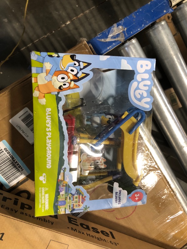 Photo 1 of Bluey Park Playset 2.5" Figure, Wagon, Swing Set, and Slide