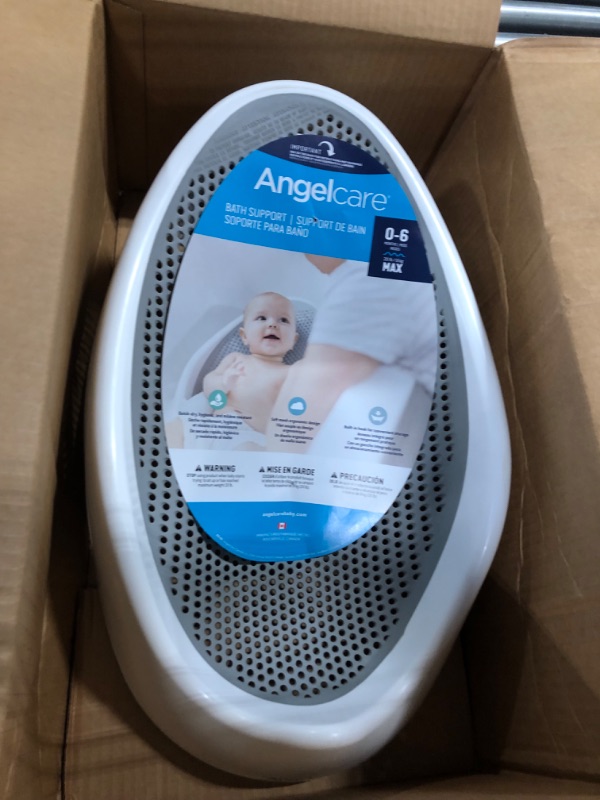Photo 1 of Angelcare Baby Bath Support (Grey) | Ideal for Babies Less than 6 Months Old