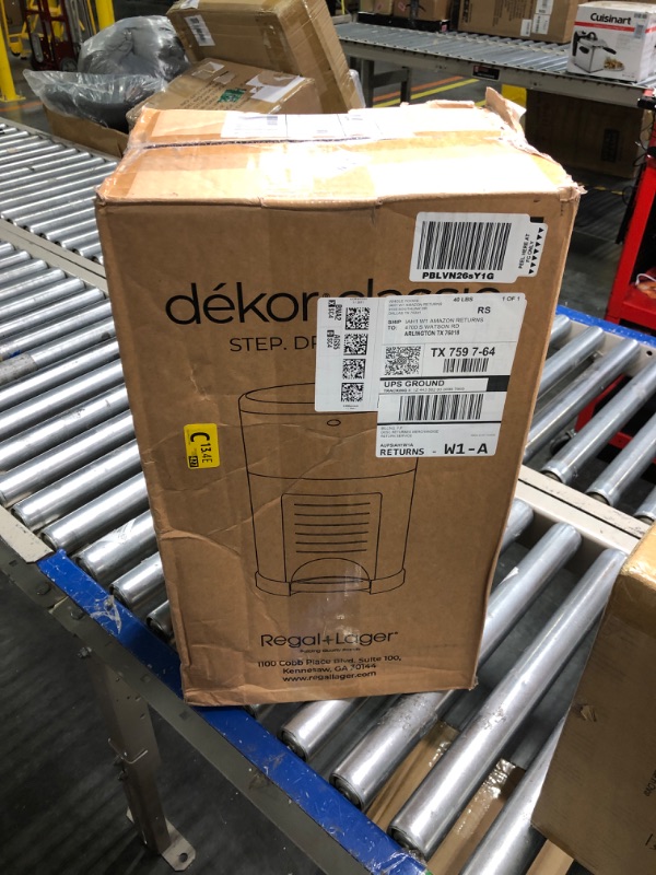 Photo 1 of Dekor Classic Hands-Free Diaper Pail | White | Easiest to Use | Just Step – Drop – Done | Doesn’t Absorb Odors | 20 Second Bag Change | Most Economical Refill System