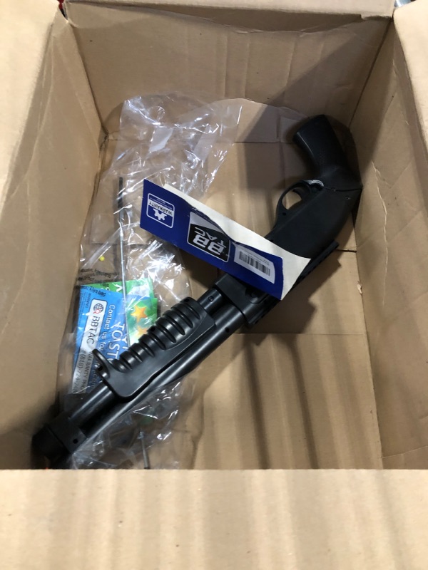 Photo 1 of BBTac Airsoft Shotgun Shorty Pump Action Spring Airsoft Gun M401 Powerful FPS with Clip