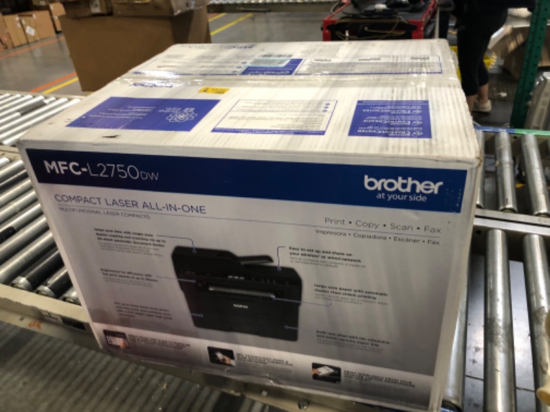 Photo 2 of Brother MFC-L2750DW Monochrome Laser Printer All-In-One with Wireless, Network Ready and USB, Refresh Subscription Eligible