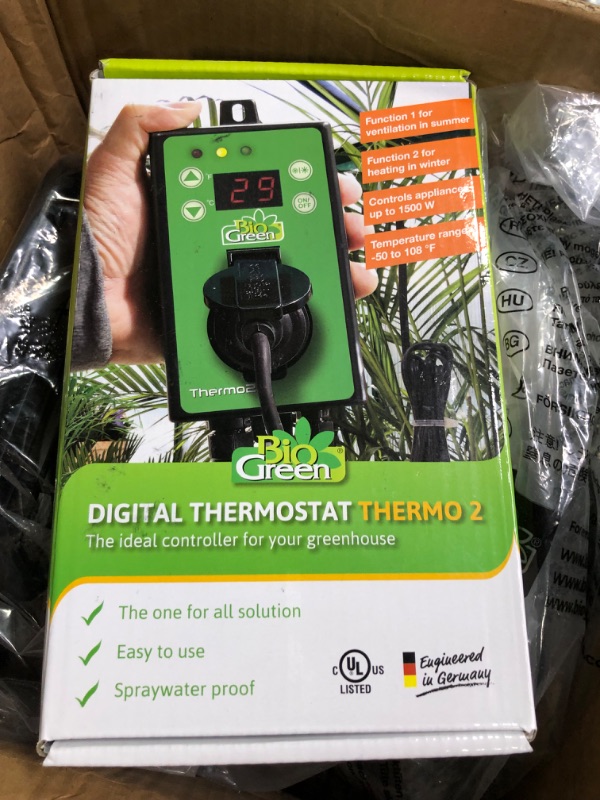 Photo 3 of Bio Green PAL 2.0/USDT Palma Greenhouse Heater incl. Digital Thermosta