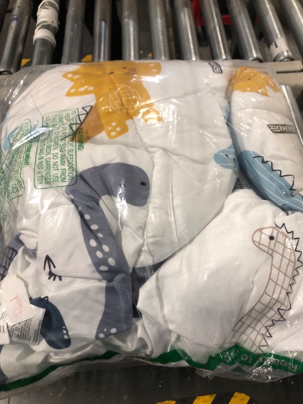Photo 1 of BlessLiving Dinosaur Comforter Bed in A Bag 8 Pieces Kids Boys Dino Full Size Comforter Sets - 1 Comforter