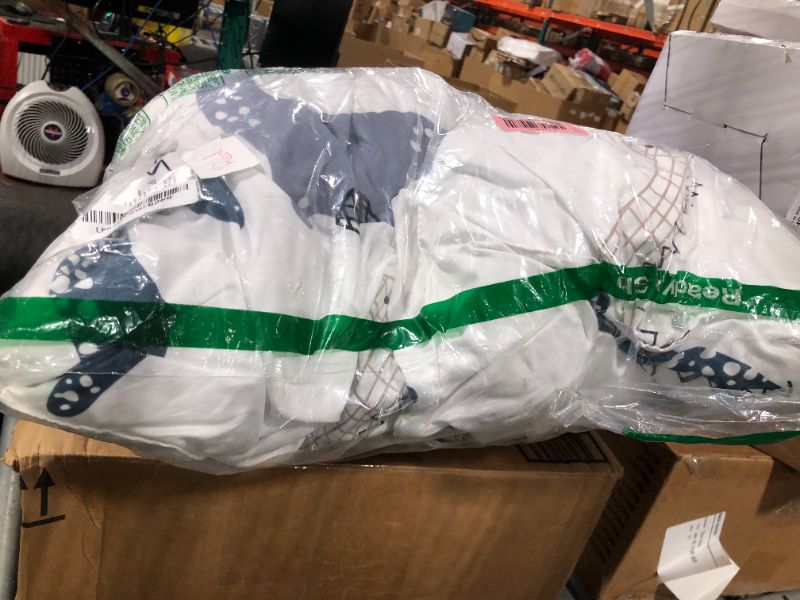 Photo 1 of BlessLiving Dinosaur Comforter Bed in A Bag 8 Pieces Kids Boys Dino Full Size Comforter Sets - 1 Comforter
