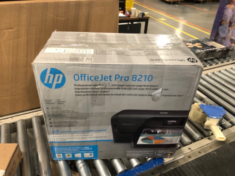 Photo 2 of HP OfficeJet Pro 8210 Wireless Color Printer (D9L64A) with and Instant Ink $5 Prepaid Code Printer + Instant Ink