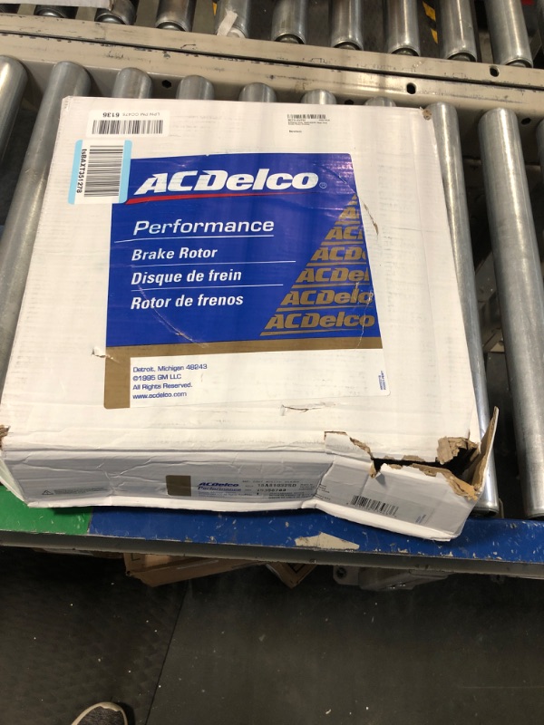 Photo 2 of ACDelco Gold 18A81032PV Rear Disc Brake Rotor (Police)