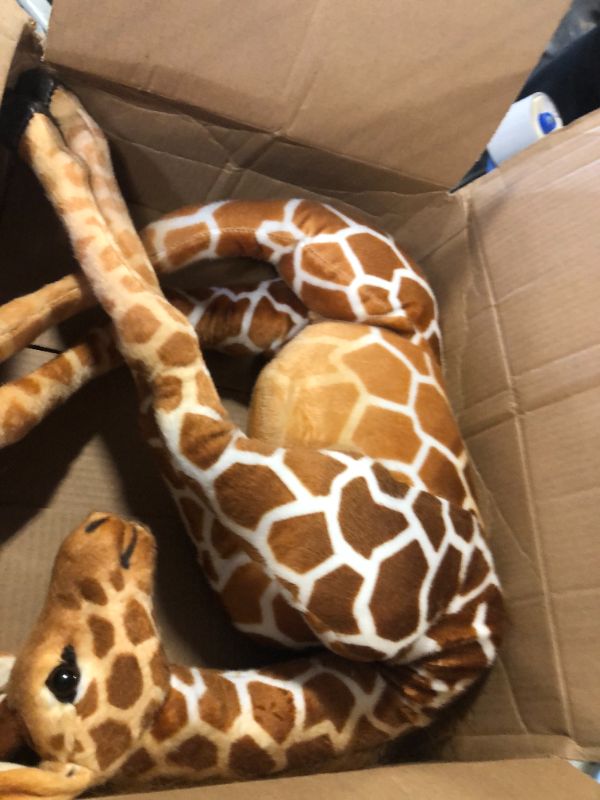 Photo 3 of big giraffe stuffed animal