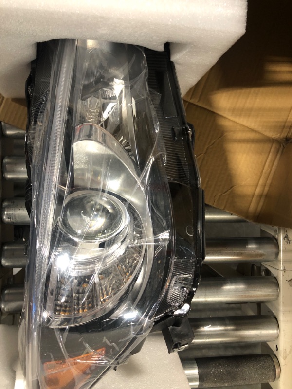 Photo 1 of LOYALHEARTDY For 2012 2013 2014Toyota Prius C Halogen Headlights Assembly; Passenger Side Headlamp Clear Lens Right Front Headlights - Passenger Side(RH)