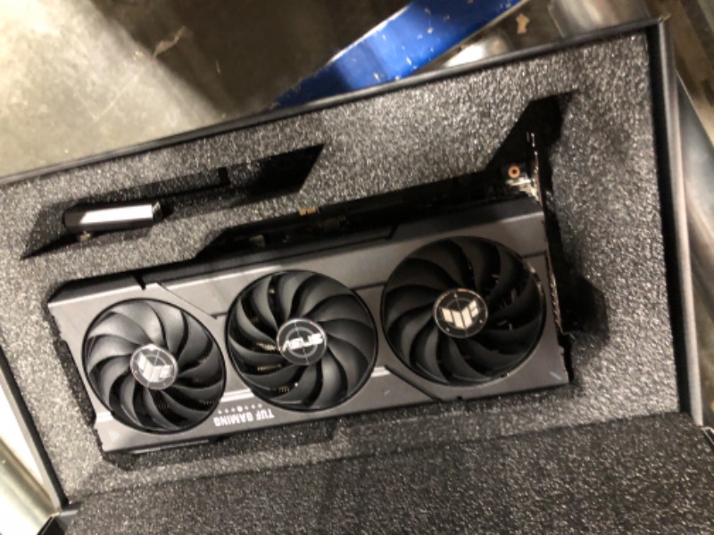 Photo 3 of ASUS TUF Gaming NVIDIA GeForce RTX™ 4070 OC Edition Gaming Graphics Card (PCIe 4.0, 12GB GDDR6X, HDMI 2.1, DisplayPort 1.4a) Overclocking TUF Gaming RTX4070|OC