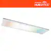 Photo 1 of Commercial Electric 1 ft x 4 ft Color RGBW LED Flat Panel Ceiling Flush Hubspace
