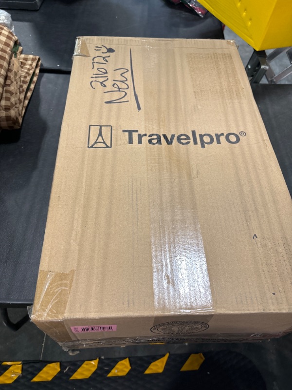 Photo 1 of Travelpro Maxlite 5 Softside Expandable Luggage with 4 Spinner Wheels, Lightweight Suitcase, Men and Women, Azure Blue, Checked-Medium 25-Inch Azure Blue Checked-Medium 25-Inch