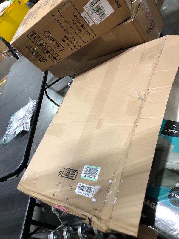 Photo 1 of sorbus jumbo storage bins, foldable stackable container organizer set with large window & carry handles, bedroom closet organiz