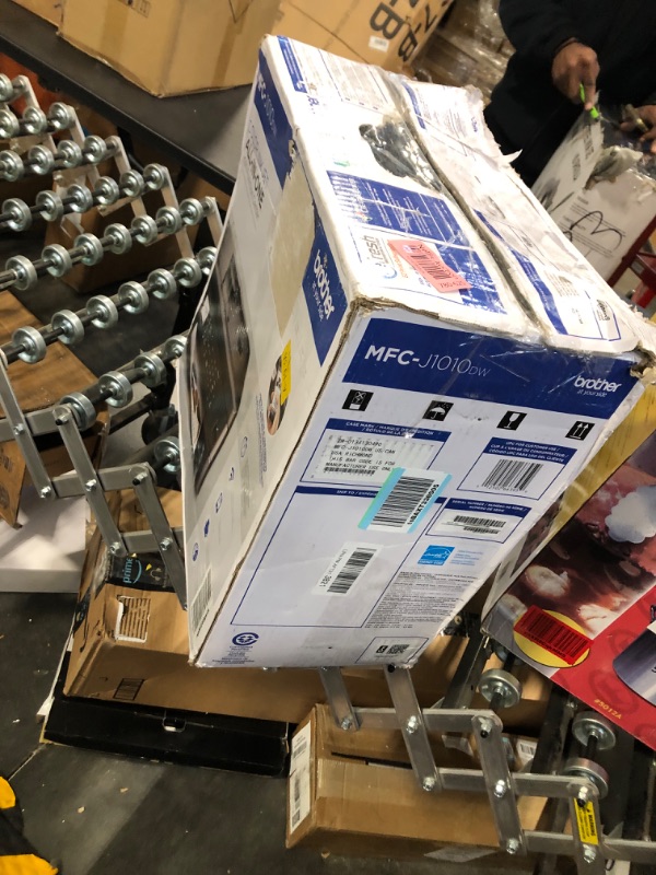 Photo 1 of Brother MFC-J1010DW Wireless Color Inkjet All-in-One Printer with Mobile Device and Duplex Printing, Refresh Subscription and Amazon Dash Replenishment Ready