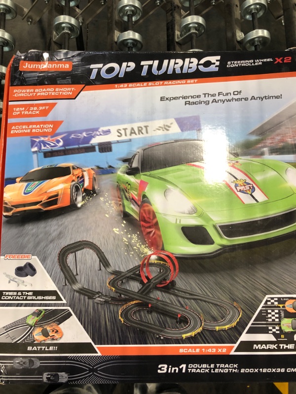 Photo 2 of **BRAND NEW STILL FACTORY SEALED***Slot Car Race Track Set Electric Powered Super Loop Speedway with Four Cars for Kids with Sounds and Light Dual Racing Adult-Slot Car Set