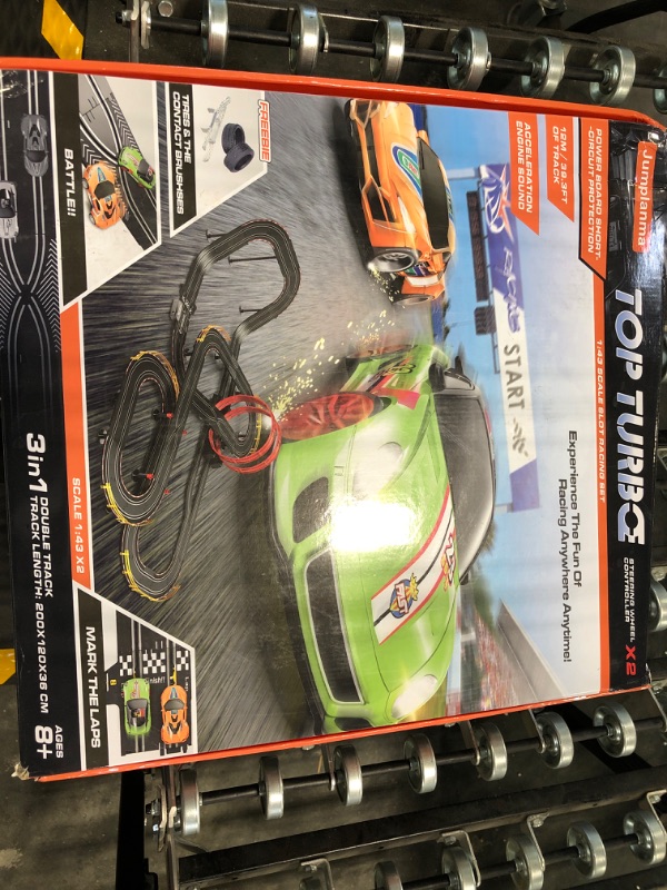 Photo 3 of **BRAND NEW STILL FACTORY SEALED***Slot Car Race Track Set Electric Powered Super Loop Speedway with Four Cars for Kids with Sounds and Light Dual Racing Adult-Slot Car Set