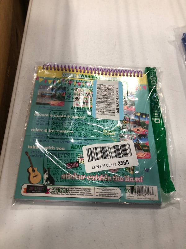 Photo 1 of Craft-tastic Sticker It Up! – Reusable Sticker Book for Kids – 750+ Repositionable Stickers Create Designs on 8 Scene Pages for Hours of Mess-Free, Screen-Free Fun Craft-tastic Sticker it up! Good Vibes