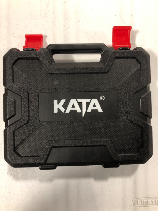 Photo 2 of KATA Hole Saw Set 20PCS Hole Saw Kit with 3/4"-6"(19-152mm) 13PCS Saw Blades,2 Mandrels,3 Drill Bits,1 Installation Plate,1 Hex Key,Ideal for Soft Wood,Plywood,Drywall,PVC