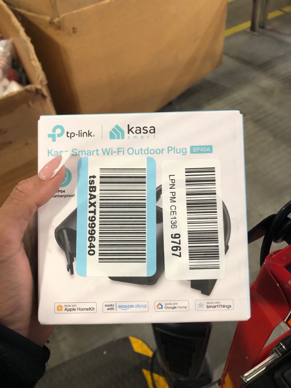 Photo 2 of Kasa Apple HomeKit Outdoor Smart Plug, 2 Sockets, IP64 Weather Resistance for Outdoor String Lights, Compatible with Siri, Alexa & Google Home, Long Wi-Fi Range, 2.4G Wi-Fi Only, ETL Certified (EP40A) Apple HomeKit 2-Socket