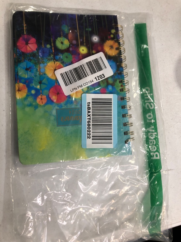 Photo 1 of 2024 Planner - Planner 2024 from Jan. 2024 to Dec. 2024, Monthly Planner 2024 with Twin-Wire Binding, Elastic Closure, 8.5 x 6.4, Inner-Pocket