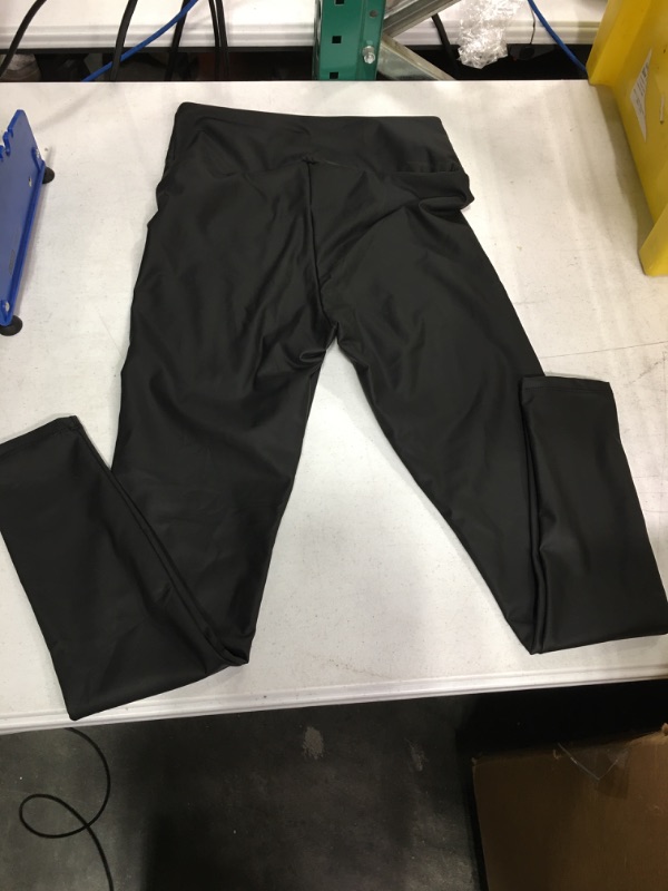 Photo 1 of Faux Leather Leggings Pants  Medium size