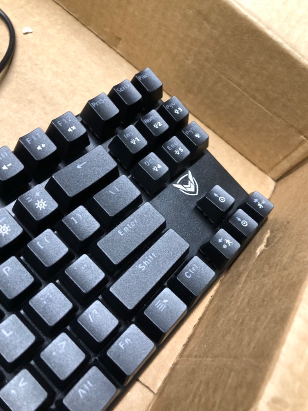 Photo 1 of TECWARE Phantom 87 Key Mechanical Keyboard, RGB led, Outemu Brown Switch