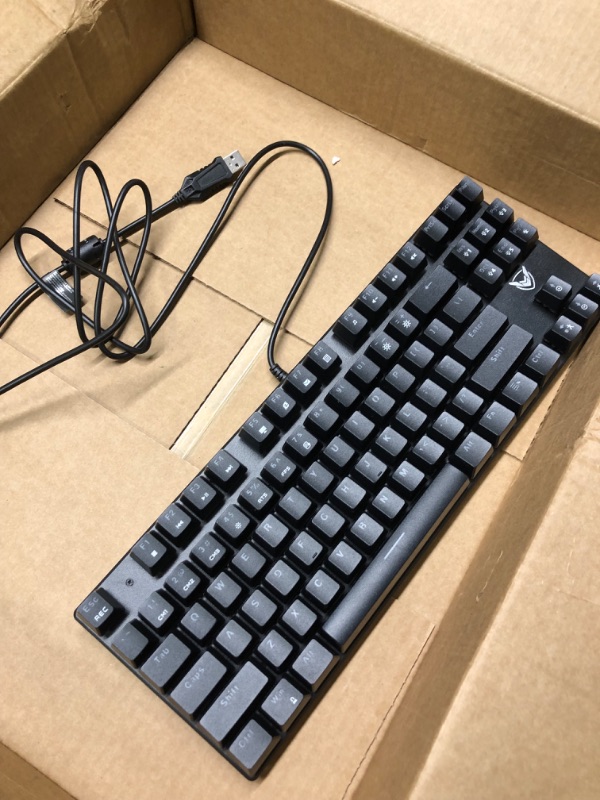 Photo 1 of TECWARE Phantom 87 Key Mechanical Keyboard, RGB led, Outemu Brown Switch