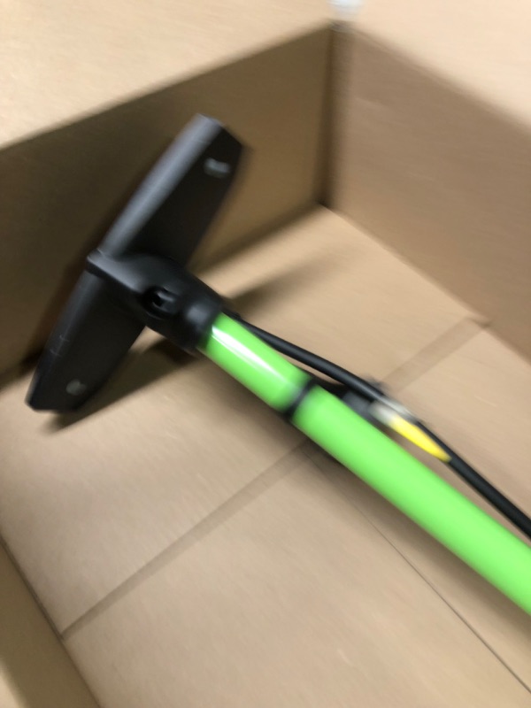 Photo 1 of AerGun X-1000 Bike Pump – Unique AerTight Pump Head for Easiest use with Both Presta and Schrader Bicycle Pump Valves – Pressure Gauge – 160 PSI
