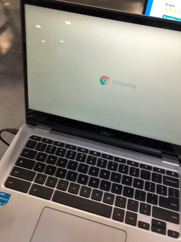 Photo 4 of Acer Chromebook Spin 314 Convertible Laptop | Intel Pentium Silver N6000 | 14" HD Corning Gorilla Glass Touch Display | 8GB LPDDR4X | 128GB eMMC | Intel Wi-Fi 6 AX201 | Chrome OS | CP314-1H-P1Q5 8GB / 128GB (CHARGER INCLUDED)