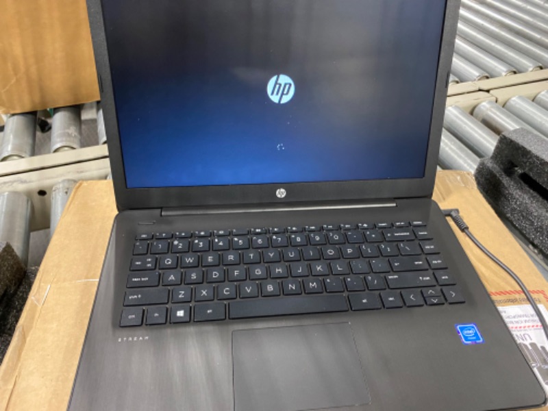 Photo 3 of HP Stream Laptop 14-cb119ds 14" Intel Celeron N4020 4 GB Memory; 64 GB eMMC Storage Windows 11 S Brilliant Black