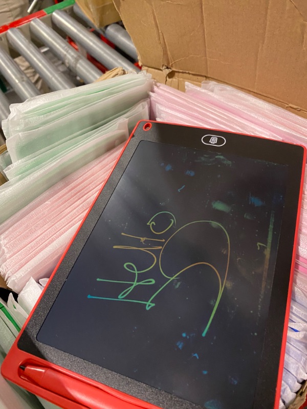 Photo 1 of 72 Pieces LCD Writing Tablet 8.5 Inch Colorful Reusable Scribbler Doodle Board Screen Drawing Pad Erasable Painting Pads Educational Toy for Age 3-8 Kids Girls Boys Toddlers Students School Class