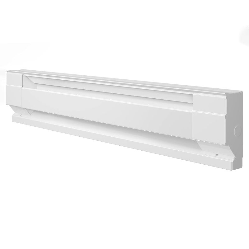 Photo 1 of  36" Electric Baseboard Heater, 2560/1925 BTU, 240/208 Volt, 750/563 Watt, White
