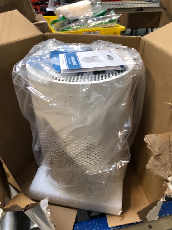 Photo 1 of Air Purifiers for Home Large Room up to 1350ft², AMEIFU Upgrade Large Size H13 Hepa Bedroom Air Purifier for Wildfire,Pets Dander with 3 Fan Speeds, Filter Replacement Reminder, Aromatherapy Function White
