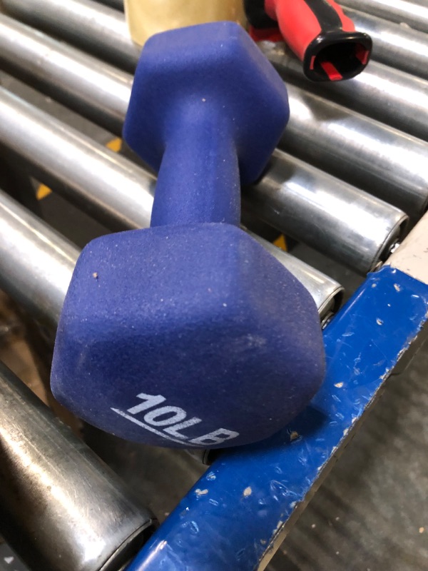Photo 1 of Amazon Basics Easy Grip Workout Dumbbell, Neoprene Coated, Various Sets and Weights available