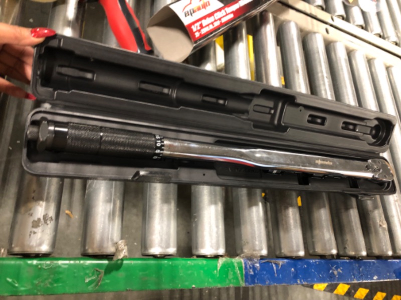 Photo 1 of EPAuto 1/2-Inch Drive Click Torque Wrench 1/2-Inch Drive SAE Shallow Impact Socket Set, CRV