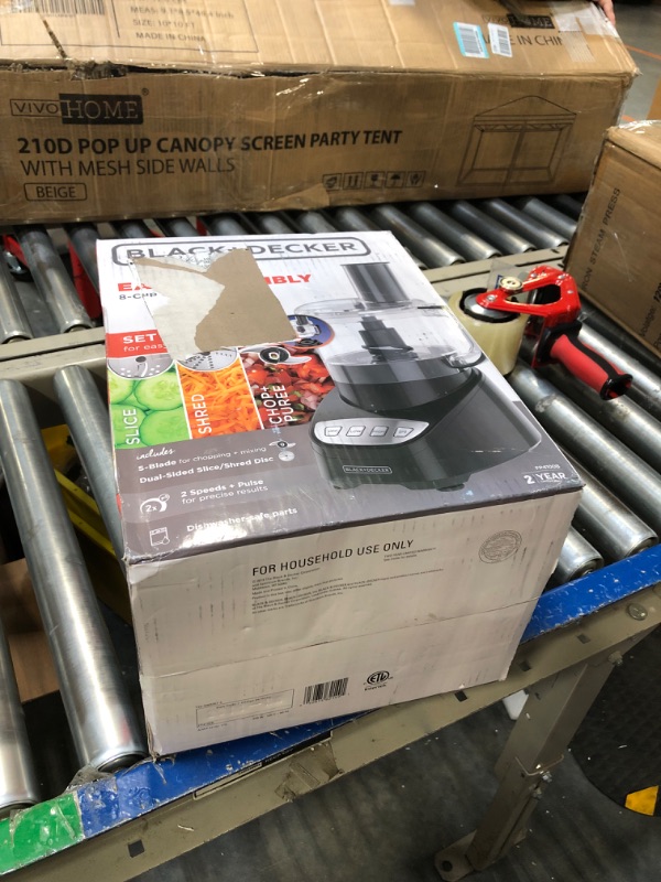 Photo 1 of BLACK+DECKER FP4100B, 8-Cup